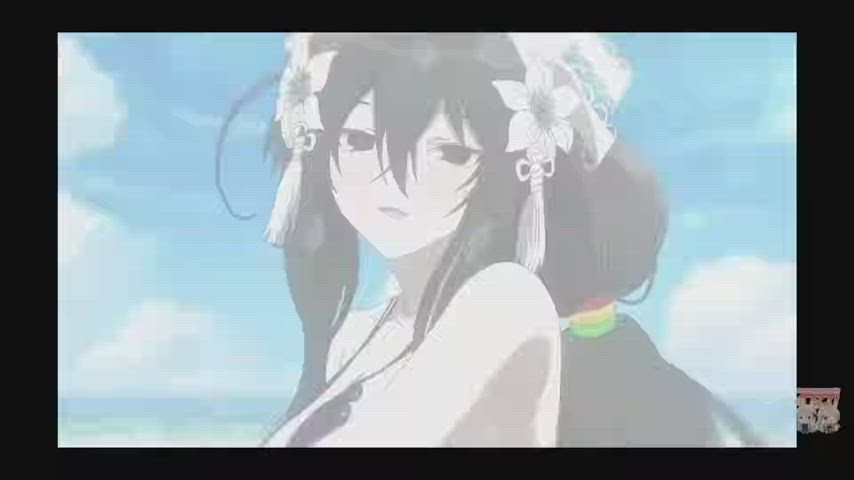 Anime Big Tits Bikini Bouncing Tits Ecchi gif
