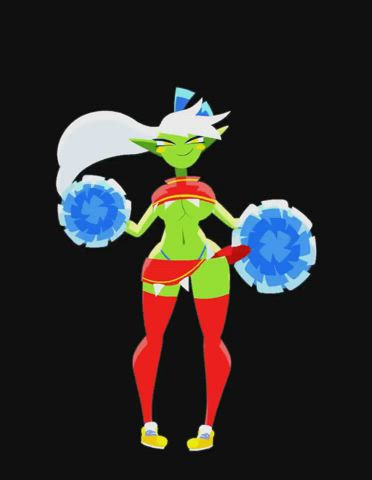 Animation Cartoon Cheerleader gif