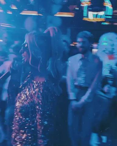 Blue Dancing Teen gif