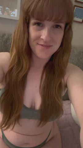 Come cuddle with a soft curvy redhead