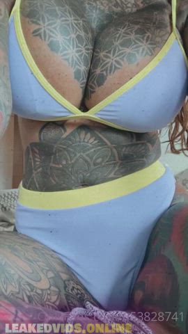 Big Tits POV Tattoo Vintage gif