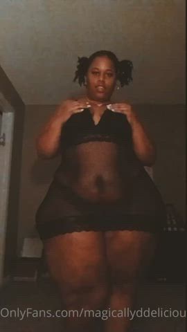 BBW Big Ass Dancing Ebony gif