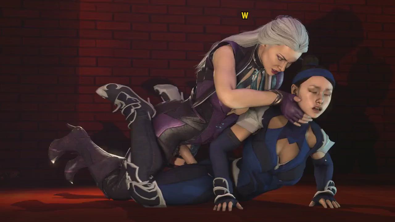 Kitana proneboned by Futa Sindel (Darkpixel24) [Mortal Kombat]