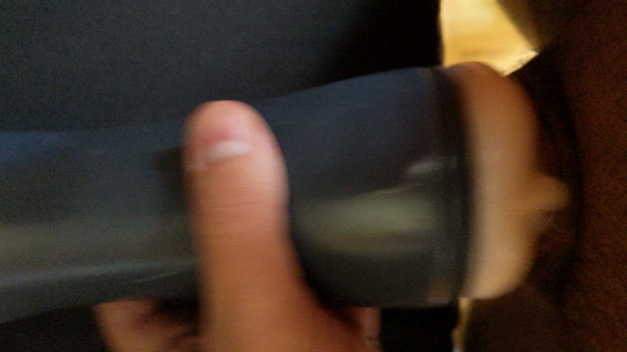 Cock Fleshlight Sex Toy gif