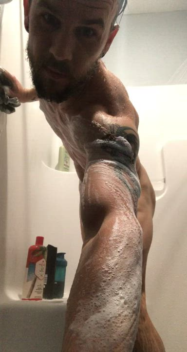 Just a post workout shower.....that is all...