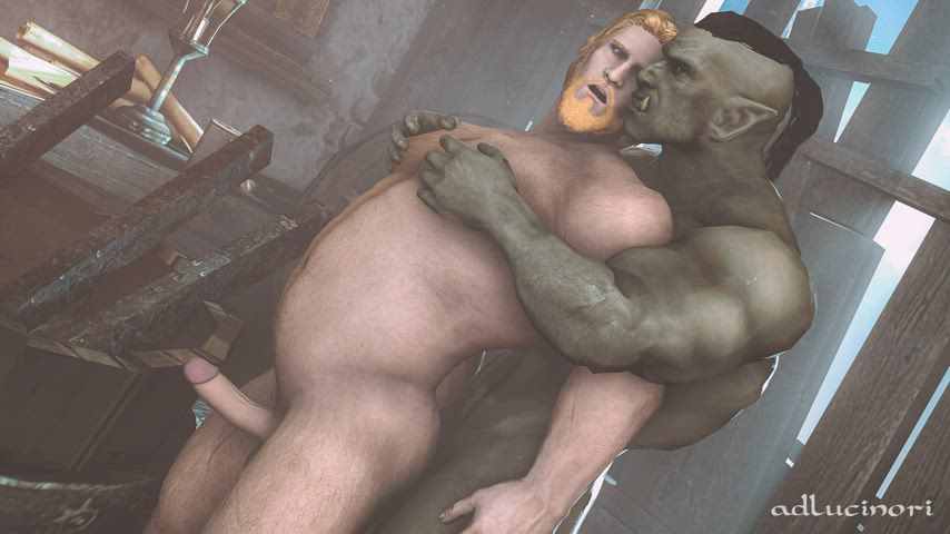 animation gay muscles monster cock monster 3d anal gif