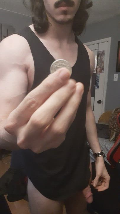 How about a quarter for size comparison~