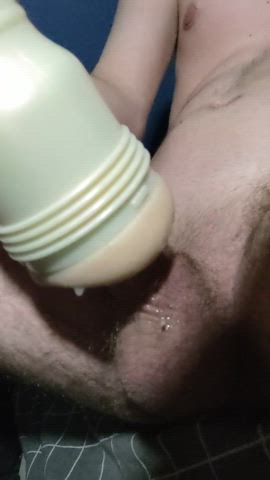 cock fleshlight solo gif