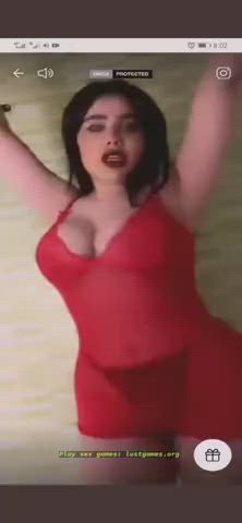 live topless clip