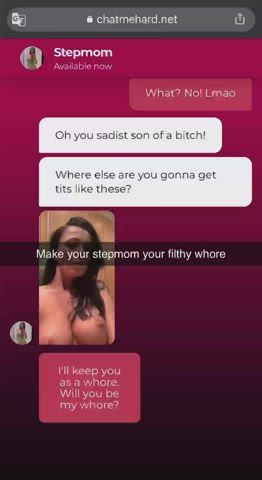 Make your stepmom your filthy whore