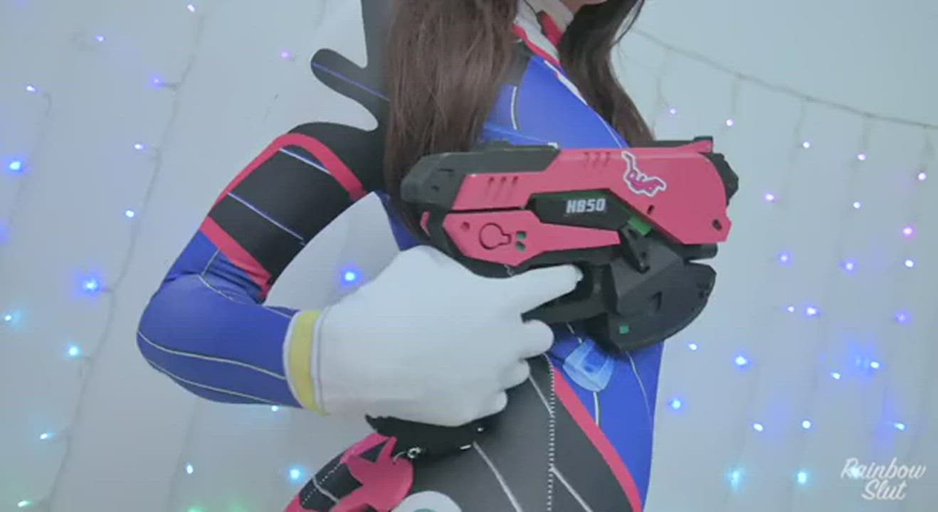 Ripping D.va Suit And Ass