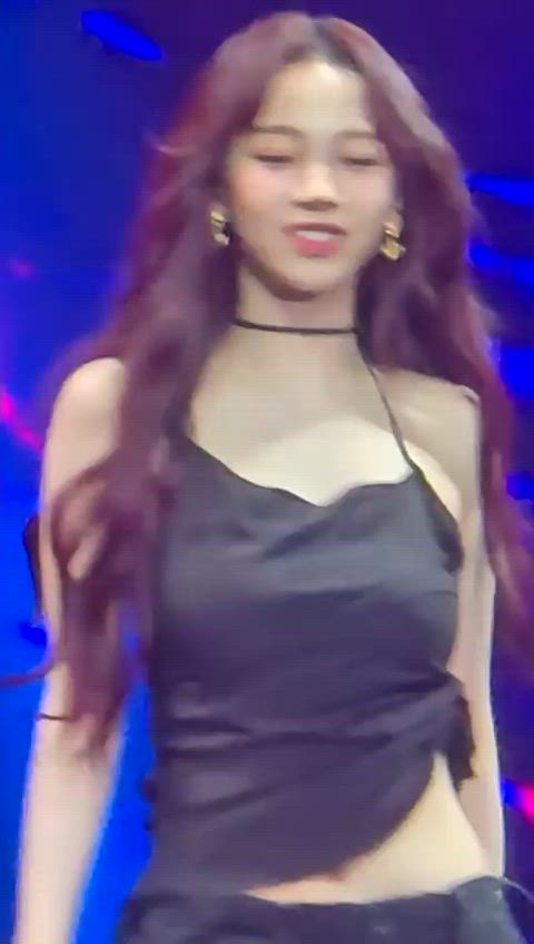 boobs nipples kpop gif