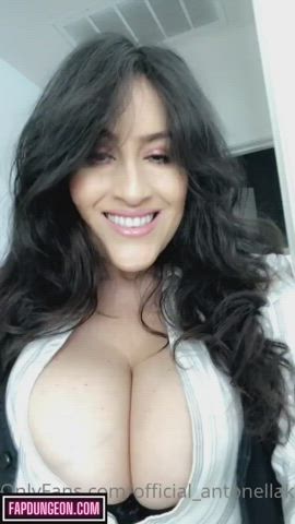 big tits brunette tits gif