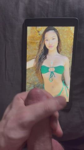 Asian Bikini Cum gif