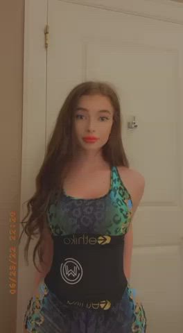 Clothed Cute Tiny Waist gif