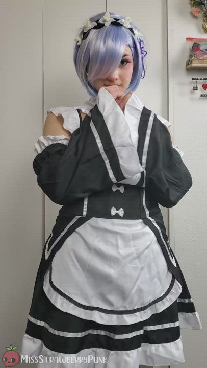 Thought you guys might like my Rem cosplay (badass flail unfortunately not included)