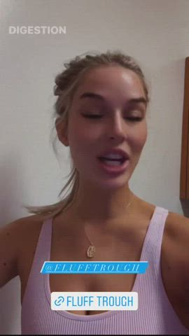 Babe Blonde Boobs gif