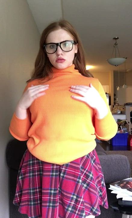 Jinkies! You saw my titties!