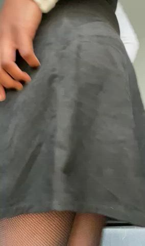 ass dress hairy pussy gif