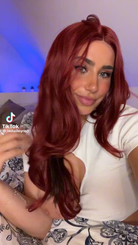 RedHairHailey - More tiktok flash vids on my TT likes (juanmomo45)