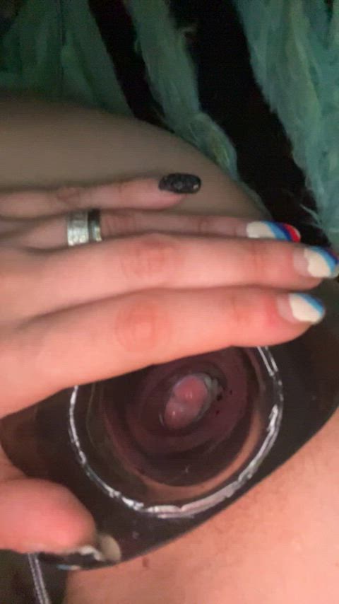 butt plug gape plugged pussy pussy spread pierced pussy gaping prolapses pussy-spreading