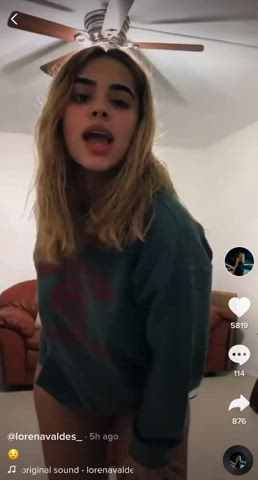 Ass Booty Shorts Teens Thick TikTok Twerking gif