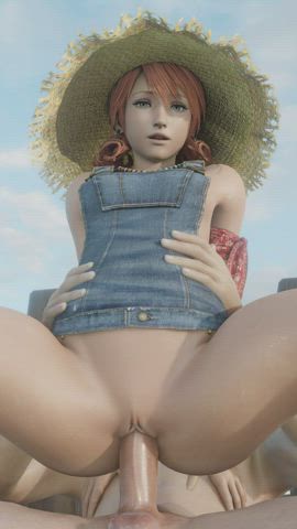 animation country girl fantasy farm riding sex gif
