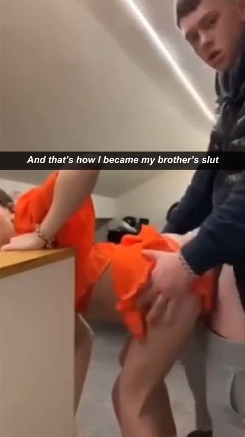 And that’s how I became my brother’s slut