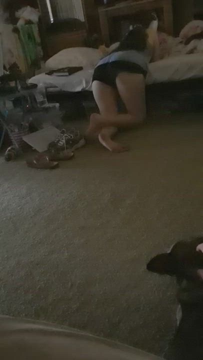 21 Years Old Ass Feet Sister gif