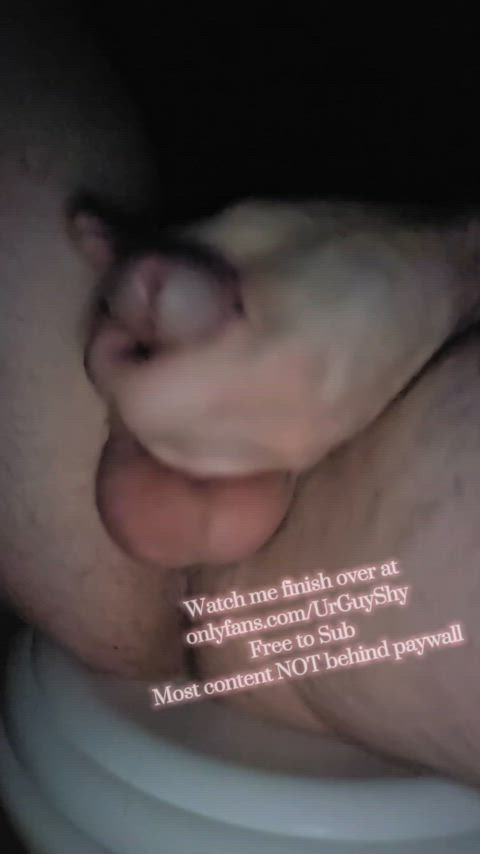 amateur cock cum cumshot gay homemade nsfw onlyfans pov solo cum-lover edging masturbation