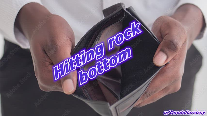 Hitting rock bottom!