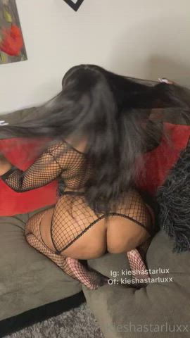 big ass booty ebony pussy solo thick gif