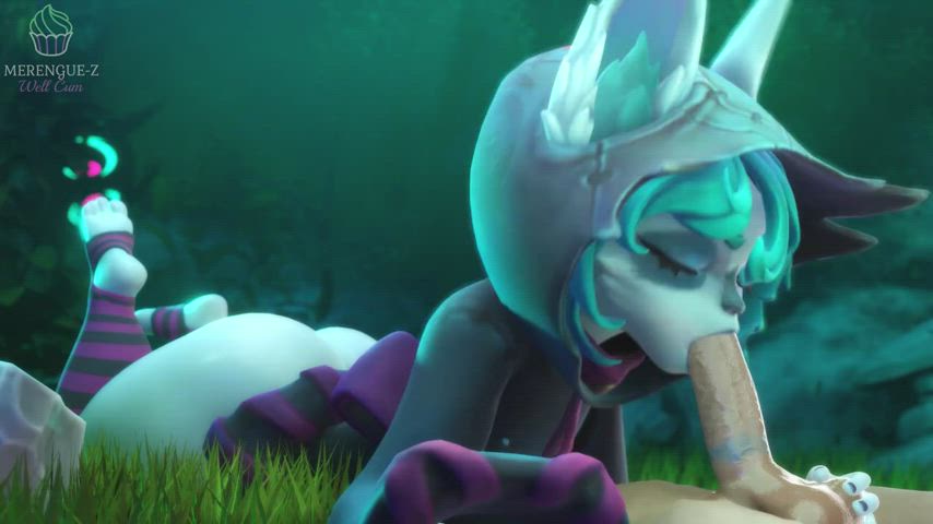 LoL Yordle Caught In The Bush 3D Hentai