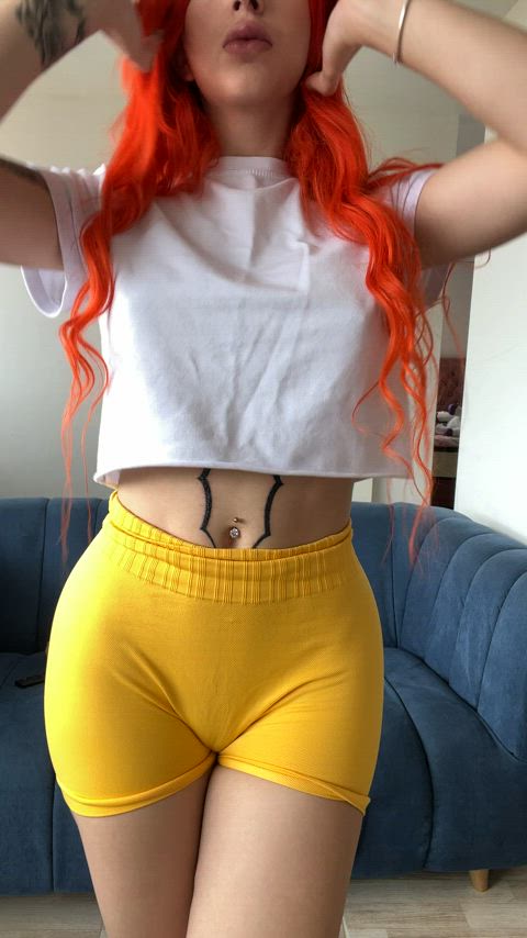 camel toe onlyfans redhead gif