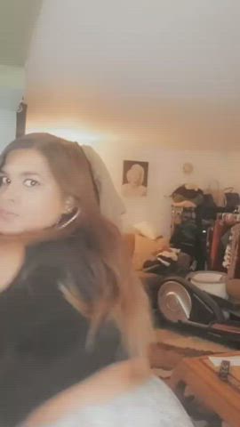 Big Tits Indian MILF Thick Tight Ass gif