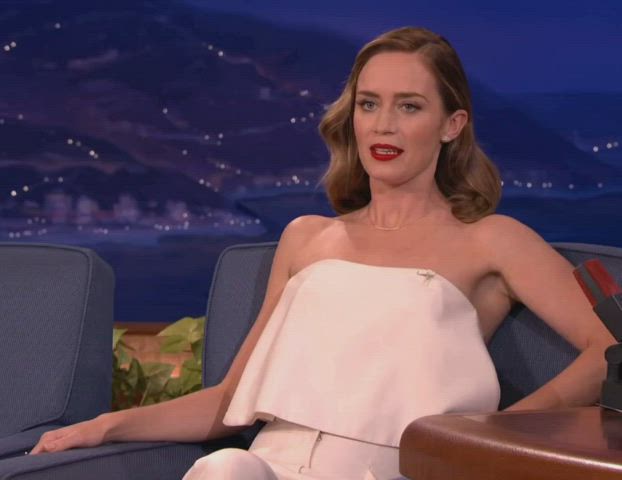 Emily Blunt saying what she wants to do to men