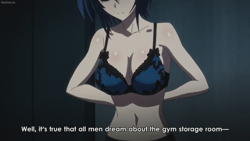 anime boobs bouncing tits gif