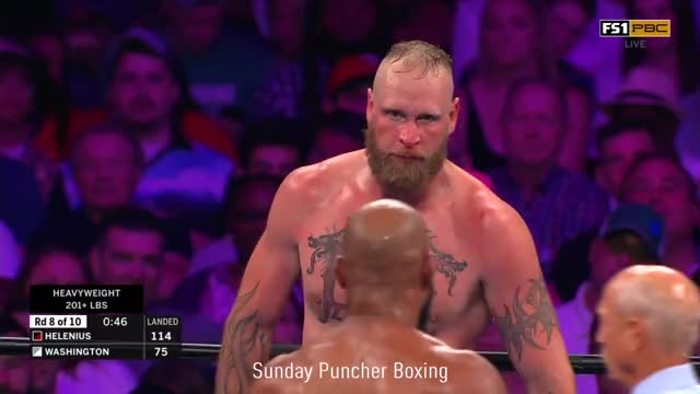 Gerald Washington KOs Robert "The Nordic Nightmare" Helenius