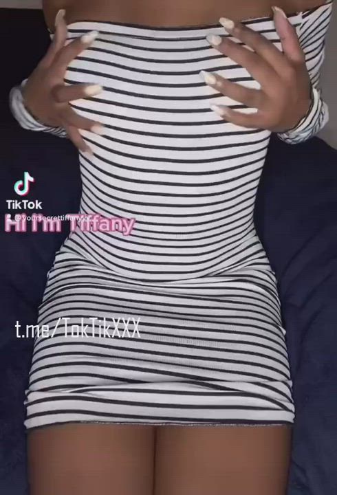 Ass Ass Spread Babe Ebony Pussy Small Tits TikTok Twerking gif