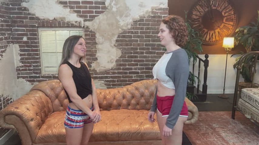 New! Patreon.com/Wedgiegirls Hardest Wedgie Contest: Lora vs Athena - Link in the