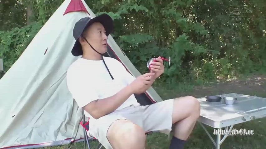 Guy got a Time-Stop watch at campsite