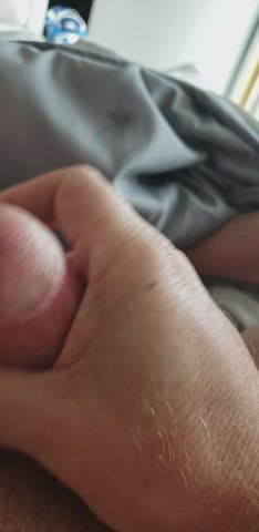 Edging Handjob Masturbating Precum Ruined Orgasm gif