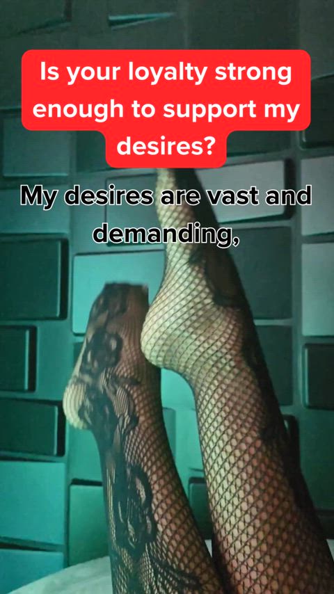 How Strong Is Your Loyalty to My Desires?