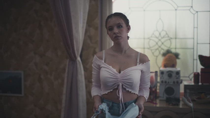 Celebrity Doggystyle Sydney Sweeney gif