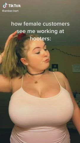 BBW Huge Tits Pawg TikTok gif