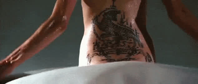 angelina jolie ass celebrity tattoo gif