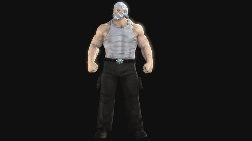 3d animation muscles overwatch sfm tank top gif
