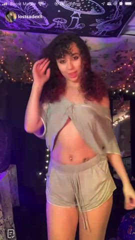 accidental nipslip tiktok gif