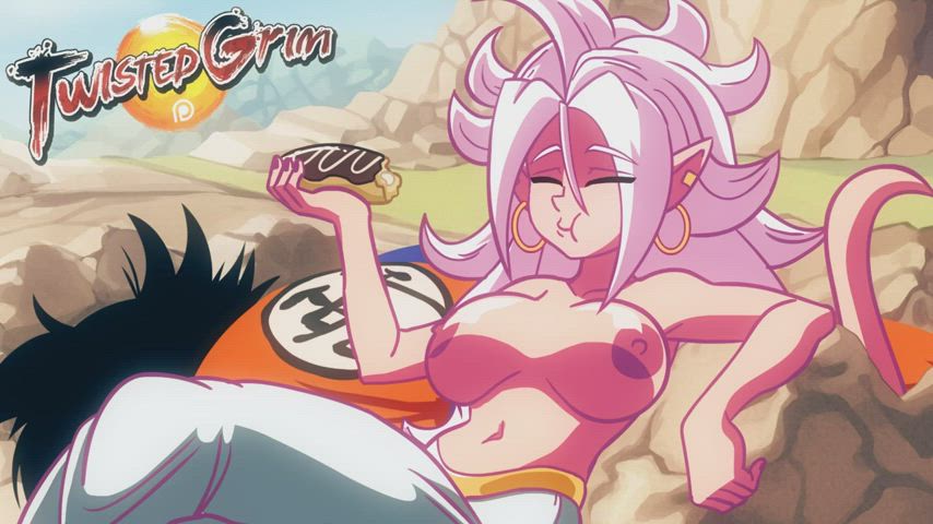 majin android 21 (by twistedgrim)