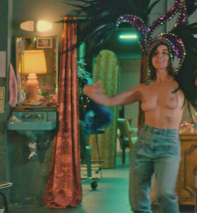 Alison Brie Nude Topless gif
